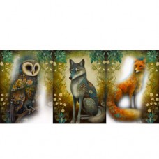 TRI INSPIRATIONS GREETING CARD Holy Forest